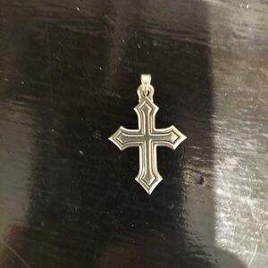 James Avery sterling cross pendant